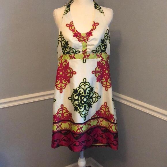 Jade by Melody Tam Halter Dress -Anthropologie - Picture 1 of 8